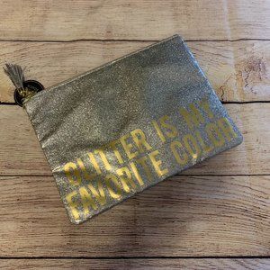 Glitter Make-up Bag NWT
